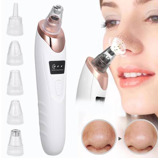 Electric Blackhead Remover – Powerful Pore Vacuum for Deep Cleansing & Clear Skin | Rechargeable & Gentle on Skin