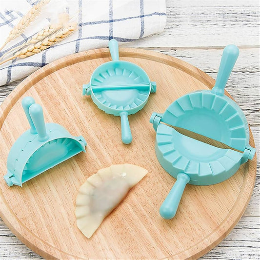 2-in-1 Plastic Dumpling Maker – Easy, Quick & Mess-Free Dumpling Press Tool for Perfect Dumplings Every Time!